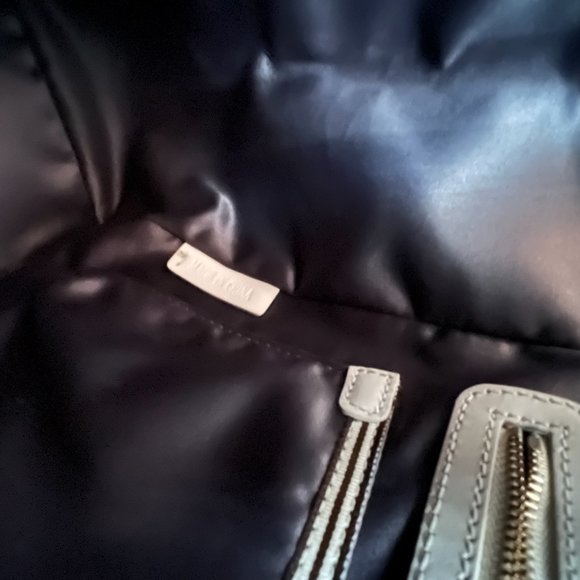 Plum Leather Henri Bendel Tote/Backpack - Picture 5 of 10